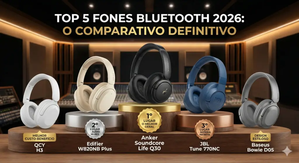 Comparativo Fones