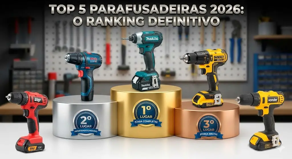 Comparativo Parafusadeiras