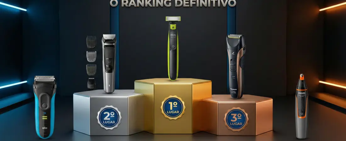 Os 5 Melhores Barbeadores e Aparadores de 2026: Do Rosto Liso à Higiene Corporal