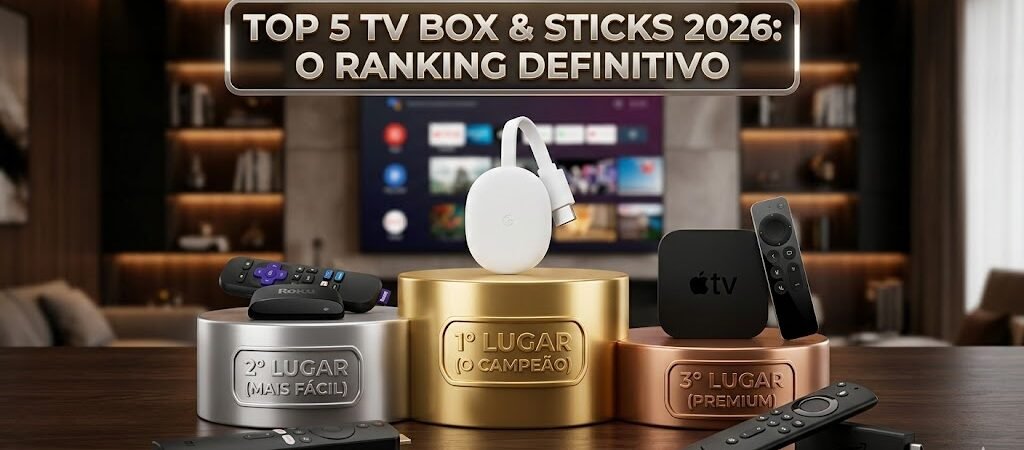 Os 5 Melhores TV Box e Sticks de 2026: Salve sua TV Antiga